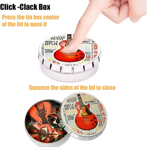 5for$10 Taylor Swift Guitar Picks 12 Pack Picks with Tin Box Electric Guitar - Picture 6 of 7